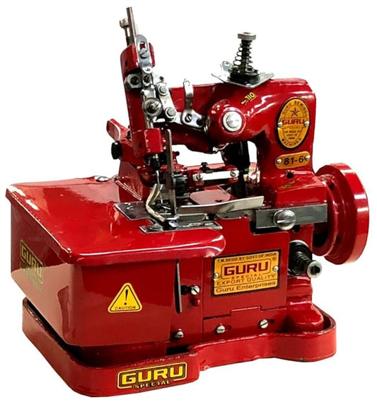 Guru Special Overlock Foot Sewing Machine Set with Table & Stand