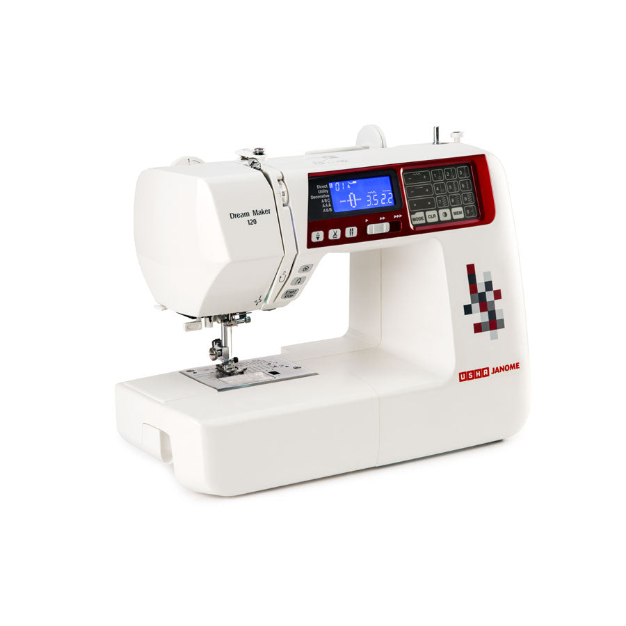 Usha Janome Dream Maker 120 Computerised Sewing Machine