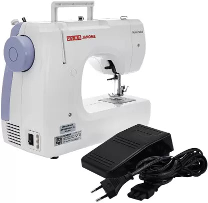 Usha Janome Wonder Stitch Plus with top hard cover